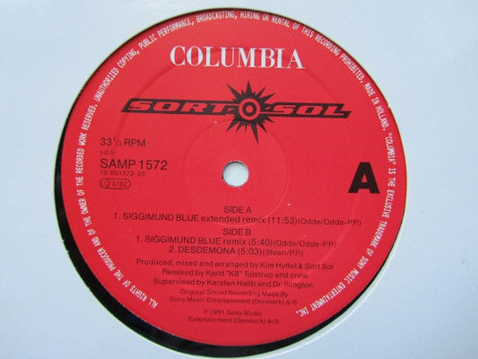 Sort Sol : Siggimund Blue (12", Single)