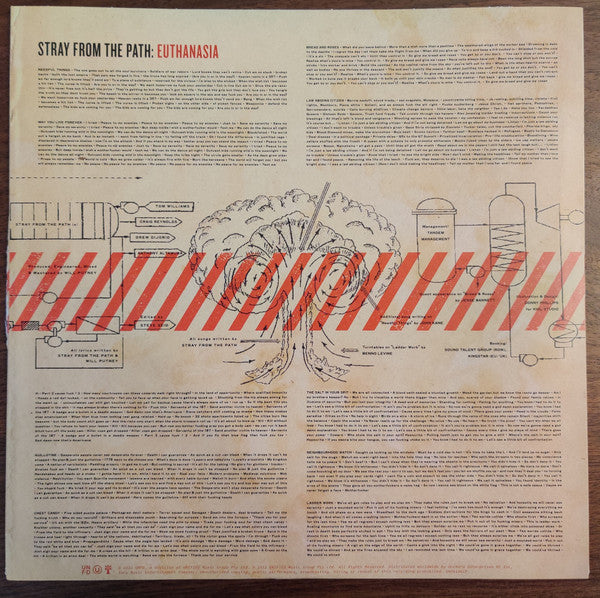 Stray From The Path : Euthanasia (LP, Album, Ltd, Tra)
