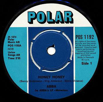 ABBA : Honey Honey (7", Single)