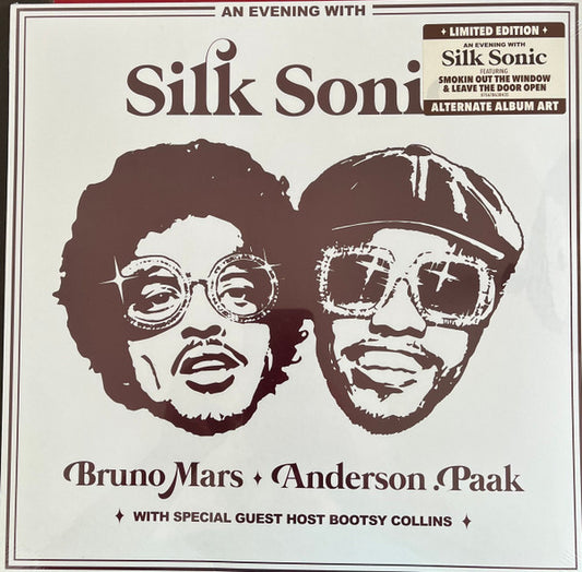 Silk Sonic : An Evening With Silk Sonic (LP, Album, Ltd, Alt)