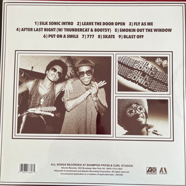 Silk Sonic : An Evening With Silk Sonic (LP, Album, Ltd, Alt)