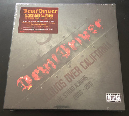 DevilDriver : Clouds Over California (LP, Album, Comp, Whi + 2xLP, Album, Ora + 2xLP, Al)