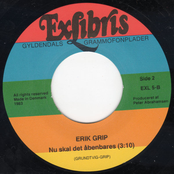 Erik Grip : Velkommen I Det Grønne (7")