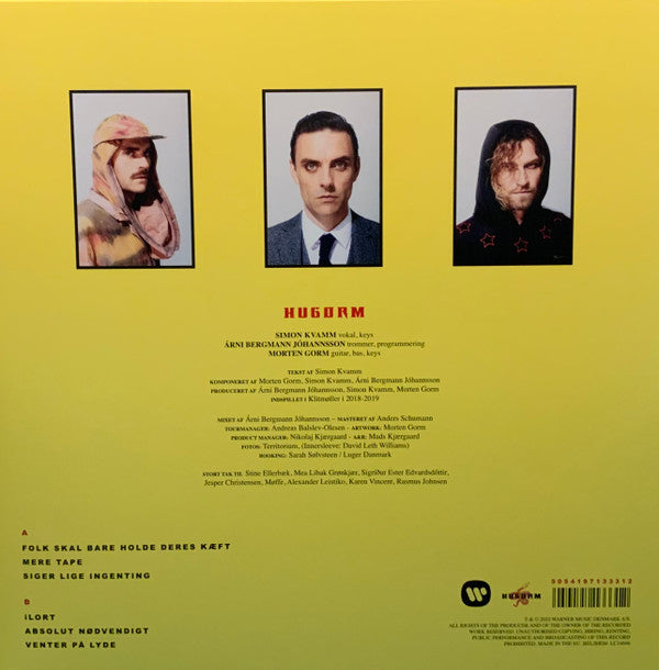 Hugorm : Folk Skal Bare Holde Deres Kæft (12", EP, Ltd, RE, Neo)
