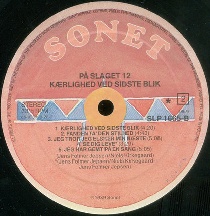 På Slaget 12 : Kærlighed Ved Sidste Blik (LP, Album)