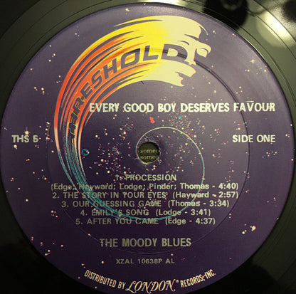 The Moody Blues : Every Good Boy Deserves Favour (LP, Album, RE, AL )