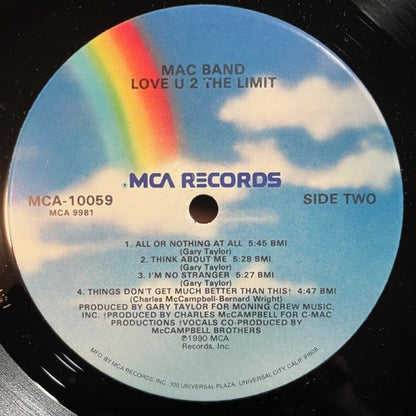 Mac Band* : Love U 2 The Limit (LP, Album)