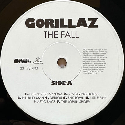 Gorillaz : The Fall (LP, Album, RE)