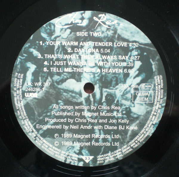 Chris Rea : The Road To Hell (LP, Album)