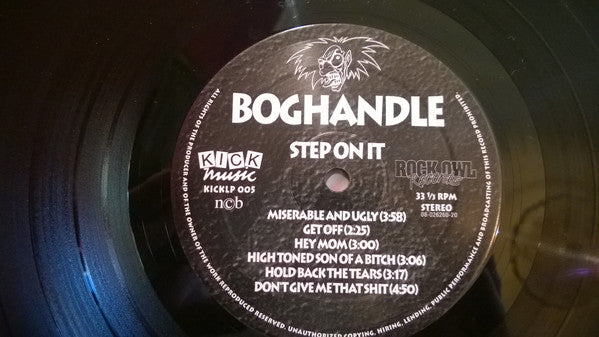 Boghandle : Step On It (LP, Album)