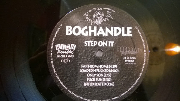 Boghandle : Step On It (LP, Album)