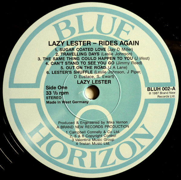 Lazy Lester : Rides Again (LP, Album)
