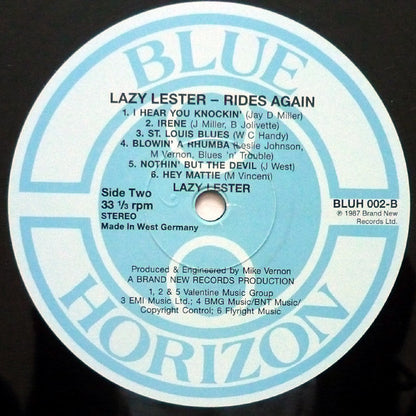 Lazy Lester : Rides Again (LP, Album)