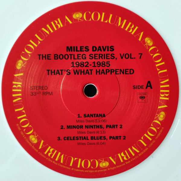 Miles Davis : That's What Happened 1982-1985 (The Bootleg Series, Vol. 7) (2xLP, Whi)
