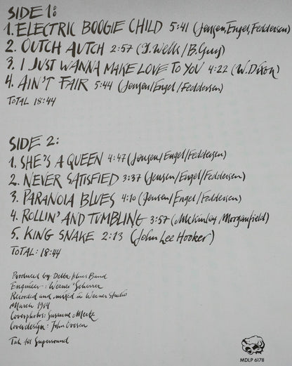 Delta Blues Band : Slide (LP, Album)