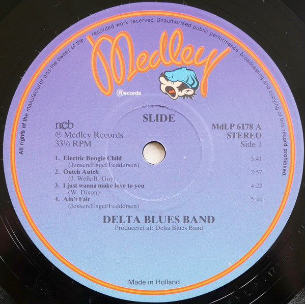 Delta Blues Band : Slide (LP, Album)