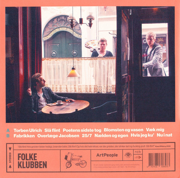 Folkeklubben : Slå Flint! (LP, Album, RE)