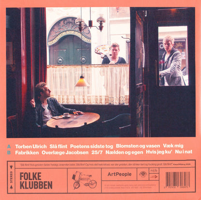 Folkeklubben : Slå Flint! (LP, Album, RE)