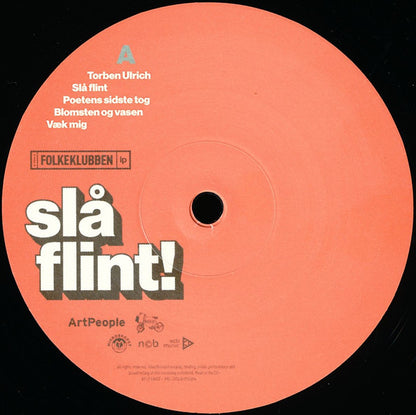 Folkeklubben : Slå Flint! (LP, Album, RE)