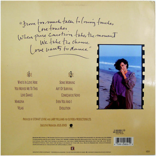 Ivan Lins : Love Dance (LP, Album)