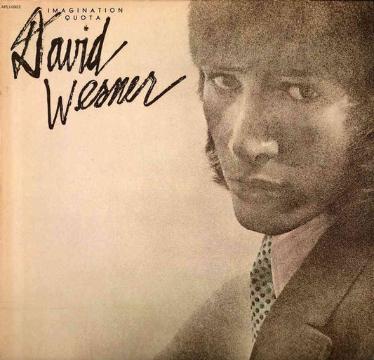 David Werner : Imagination Quota (LP, Album, Tan)
