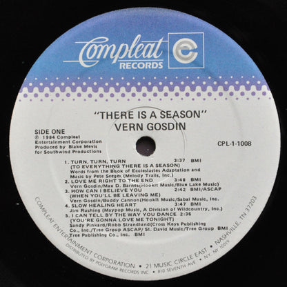 Vern Gosdin : There Is A Season (LP, Album, PRC)