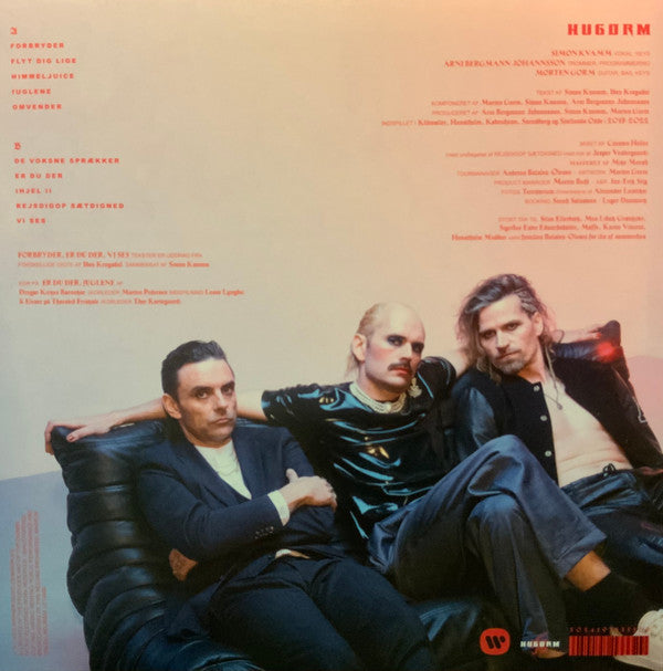Hugorm : Tro, Hug & Kærlighed (LP, Album, Whi)