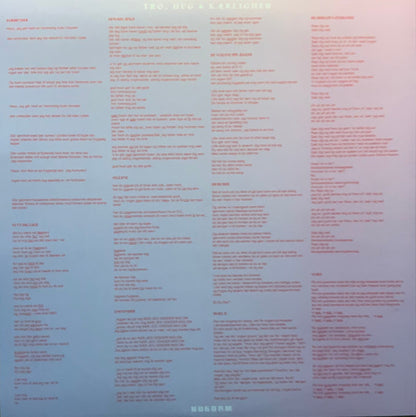 Hugorm : Tro, Hug & Kærlighed (LP, Album, Whi)