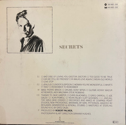 Robert Palmer : Secrets (LP, Album)
