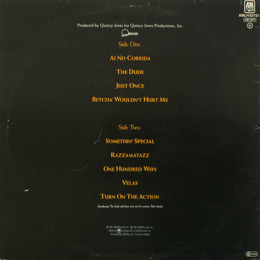 Quincy Jones : The Dude (LP, Album)