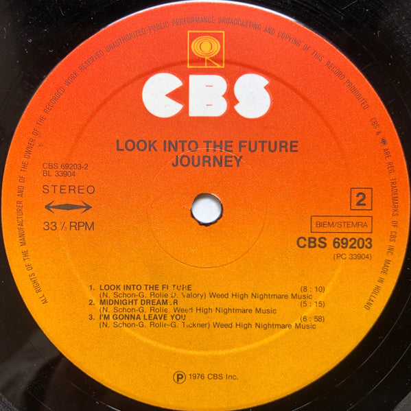 Journey : Look Into The Future (LP, Album)