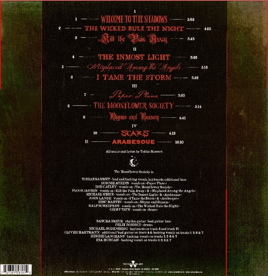 Tobias Sammet's Avantasia : A Paranormal Evening With The Moonflower Society (2xLP, Album)