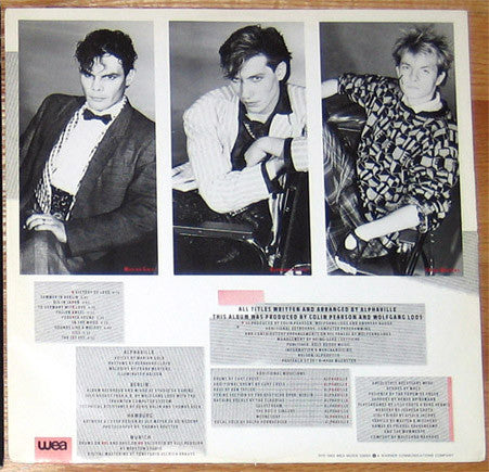 Alphaville : Forever Young (LP, Album)