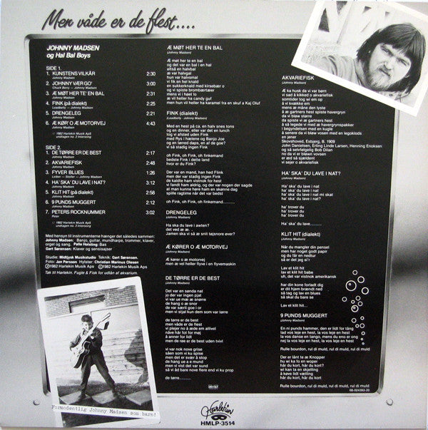 Johnny Madsen : De Tørre Er De Best ... (LP, Album, RE)