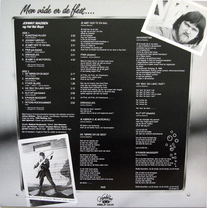 Johnny Madsen : De Tørre Er De Best ... (LP, Album, RE)