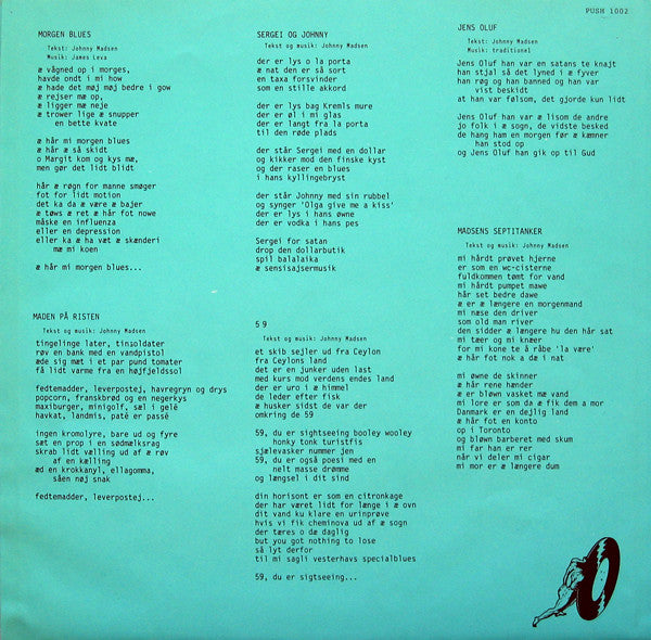 Johnny Madsen : Madsens Septiktanker (LP, Album)