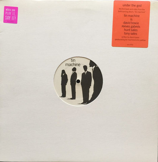 Tin Machine : Under The God (12", Maxi, Promo)