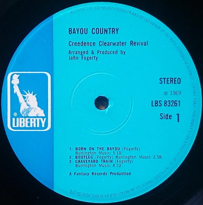 Creedence Clearwater Revival : Bayou Country (LP, Album)