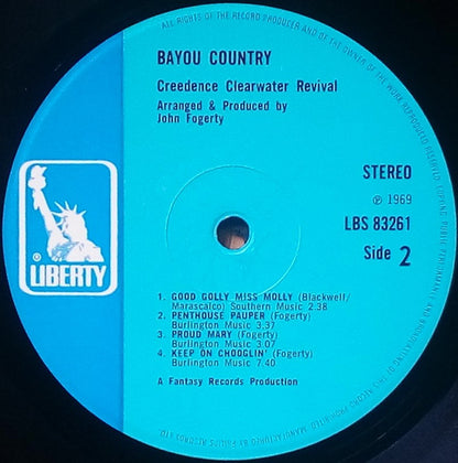 Creedence Clearwater Revival : Bayou Country (LP, Album)