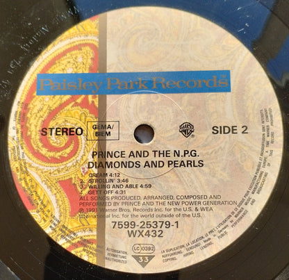 Prince & The New Power Generation : Diamonds And Pearls (2xLP, Album)