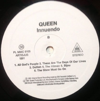 Queen : Innuendo (LP, Album)