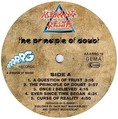 Mekong Delta : The Principle Of Doubt (LP, Album)