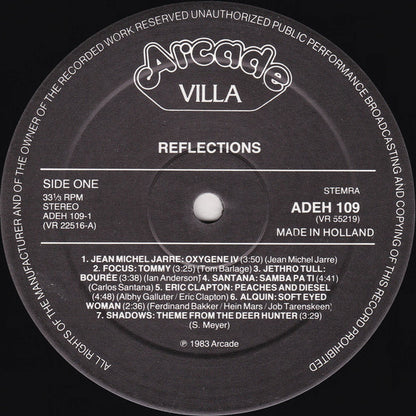 Various : Reflections - 28 Romantic Pop Instrumentals (2xLP, Comp)