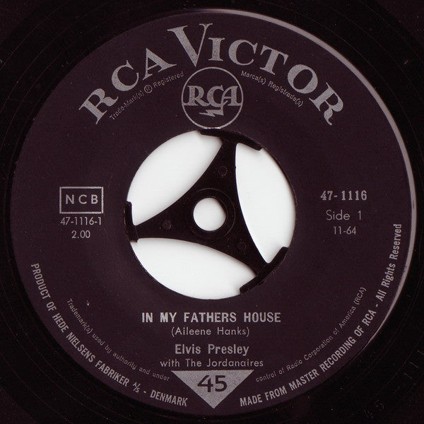Elvis* : In My Fathers House (7", Single)