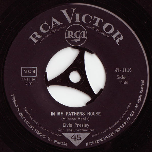 Elvis* : In My Fathers House (7", Single)