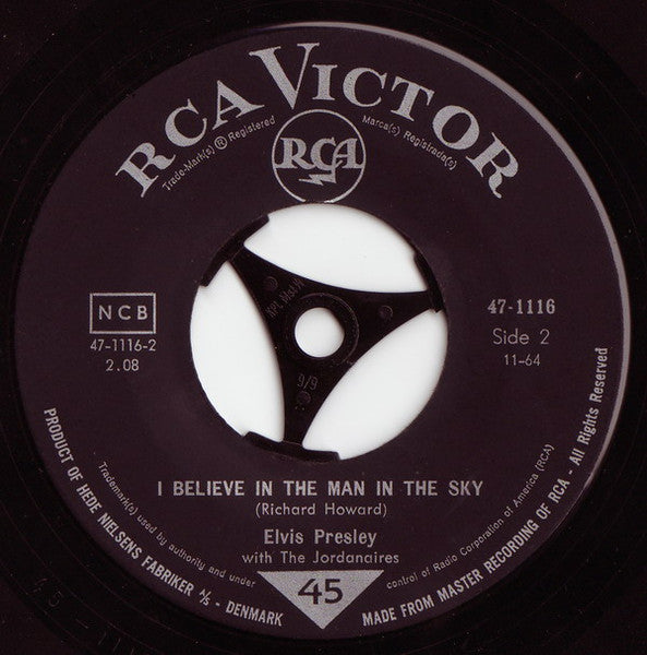 Elvis* : In My Fathers House (7", Single)
