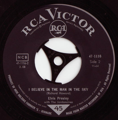 Elvis* : In My Fathers House (7", Single)