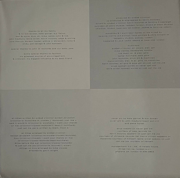 Sinéad O'Connor : The Lion And The Cobra (LP, Album, RP)