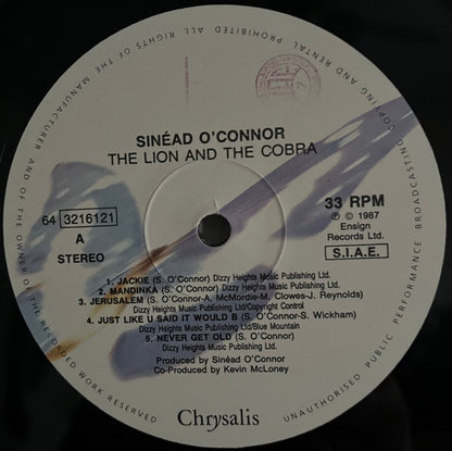 Sinéad O'Connor : The Lion And The Cobra (LP, Album, RP)