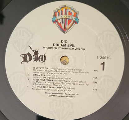Dio (2) : Dream Evil (LP, Album, All)